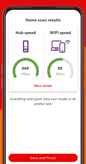 virgin media Home Scan