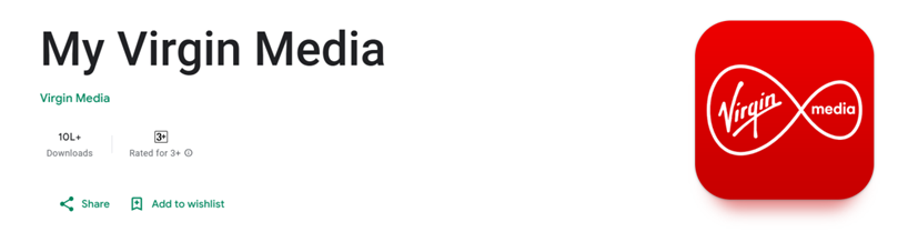 My Virgin Media app