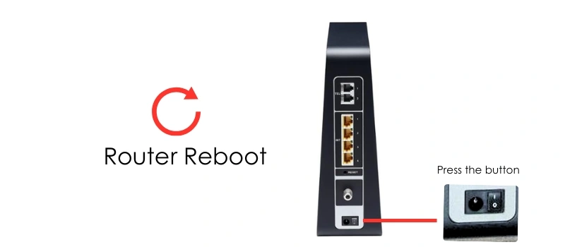 restart virgin router network and login